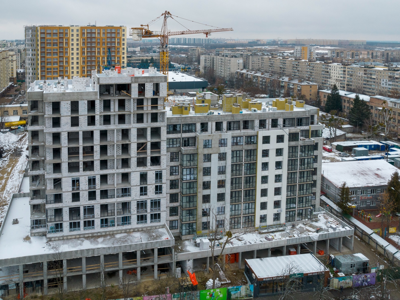 Виконано моноліт каркасу підвального приміщення у Секції 5